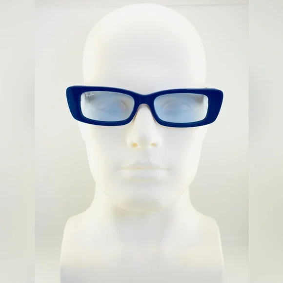 Ray-Ban Sunglasses RB4425 Teru Bio Based Polished Electric Blue Light blue Lens - Picture 3 of 14